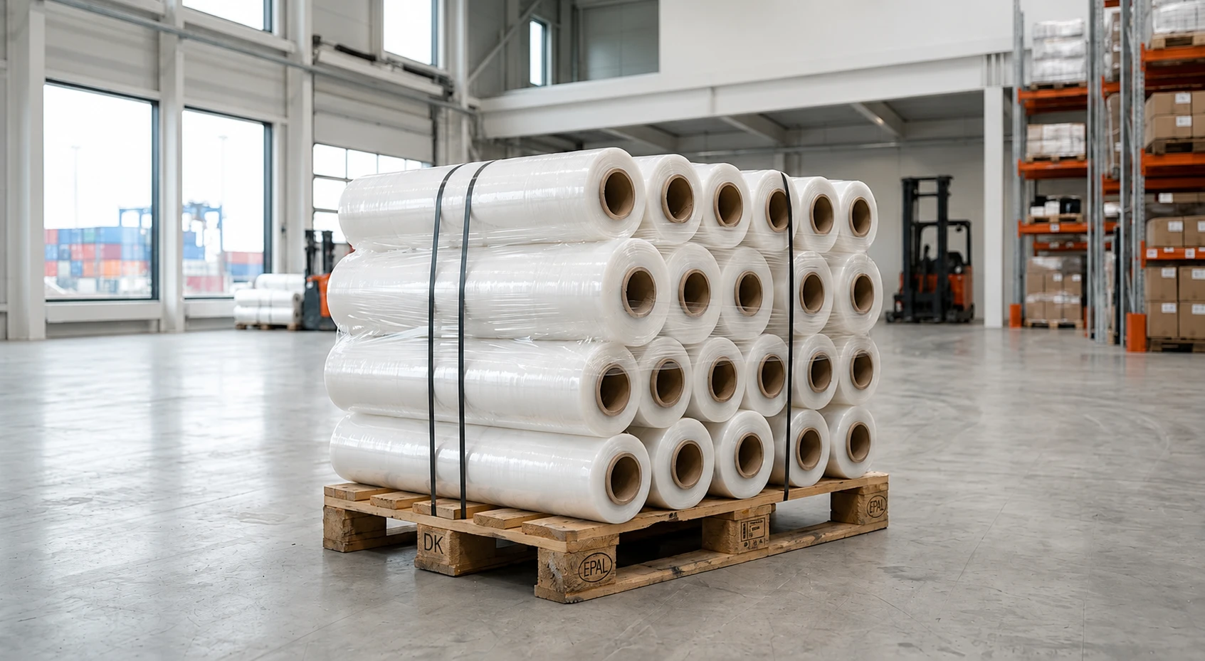 LLDPE Stretch Film Exporter Denmark — Greenstrix Industrial Packaging